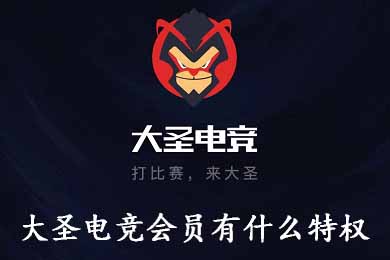 关于大圣电竞会员有什么特权。