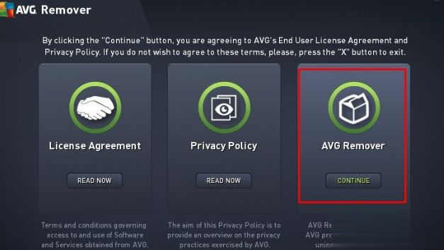 关于怎么卸载AVG杀毒。