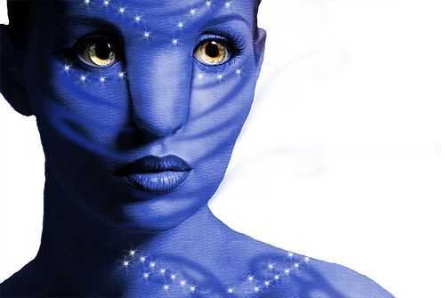 Photoshop设计制作唯美的阿凡达电影海报教程(13)