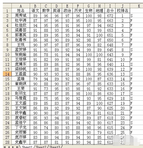 excel里筛选两个表中相同数据的操作教程截图