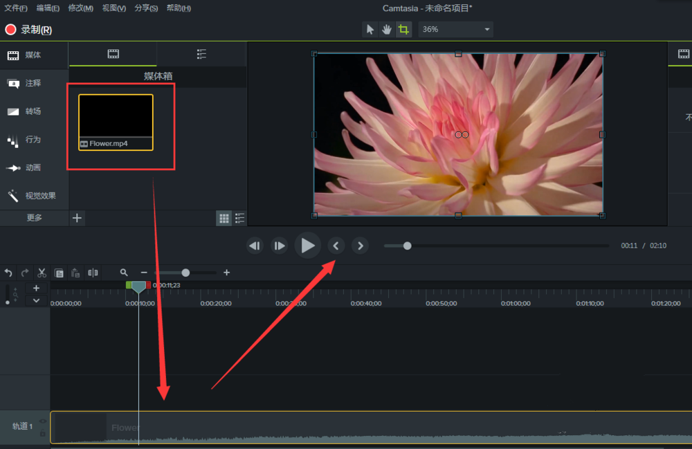 Camtasia 9更改视频画面颜色的具体操作截图