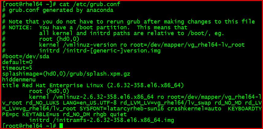 Linux系统设置GRUB菜单密码具体相关步骤截图