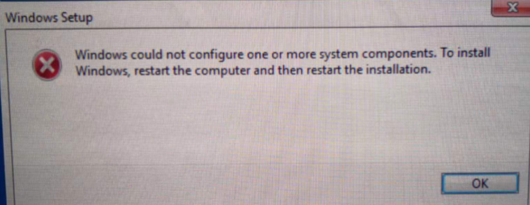 win101803更新升级190960%失败怎么办。