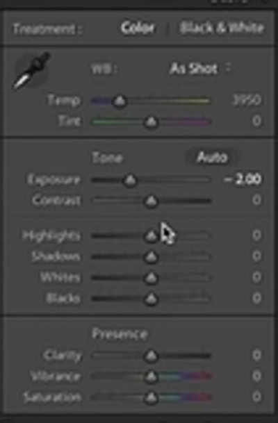 lightroom中处理星空银河照片的具体使用操作截图