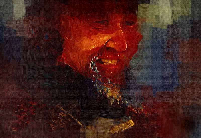 Painter绘制出哥特式油画的详细操作教程截图