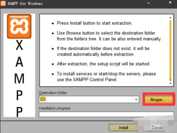 xampp搭建windows的操作步骤截图
