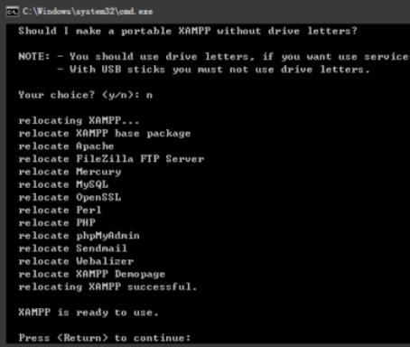 xampp搭建windows的操作步骤截图