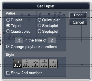 Overture设置连音的详细操作步骤截图