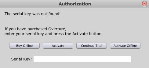 Overture软件的详细安装方法步骤截图