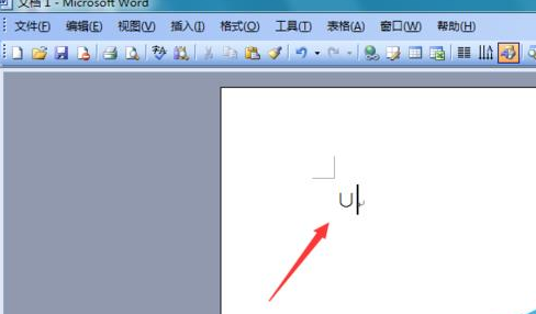 Microsoft Office 2003文件中输入并集符号的操作教程截图