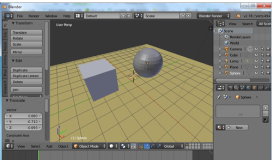 Blender让物体不渲染的详细步骤介绍截图