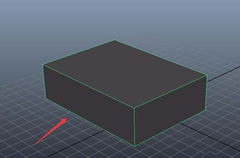 maya软件中长方体分离边的详细过程截图