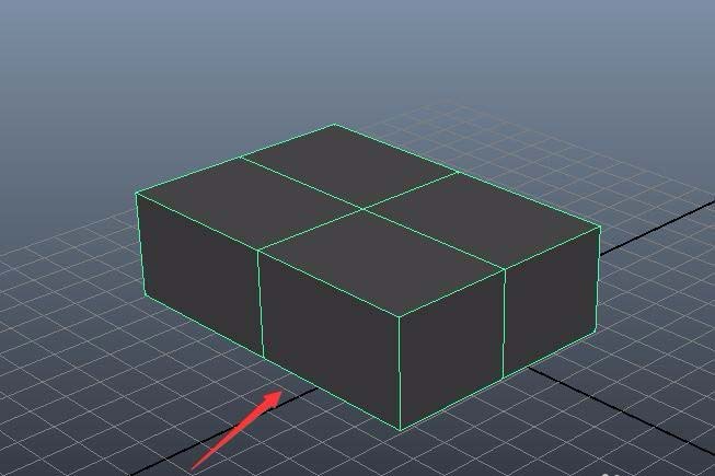 maya软件中长方体分离边的详细过程截图