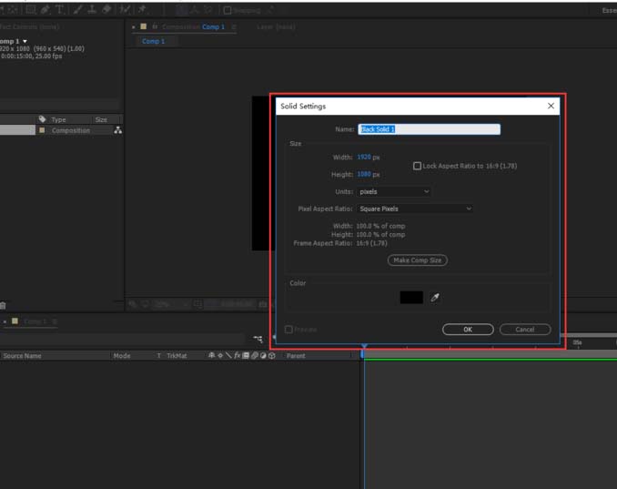 AE设计背景矩阵方格抖动效果的操作方法截图