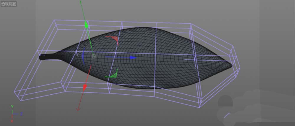 C4D设计一片绿色叶子的方法步骤截图
