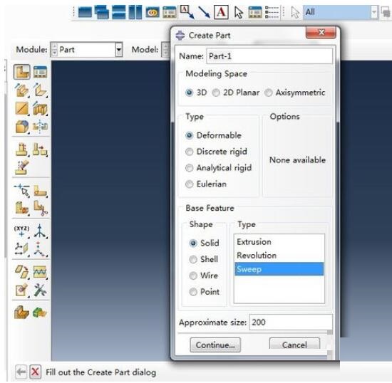 ABAQUS建立弯管模型的具体操作步骤截图