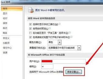 word中语言设置方法截图
