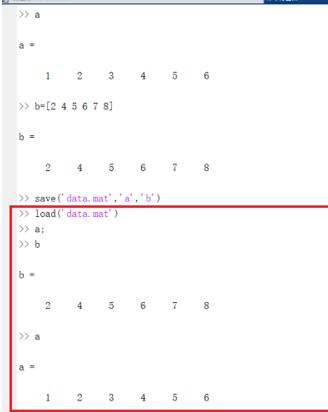 Matlab保存和读取mat文件数据的详细步骤截图