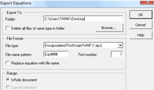 MathType公式导出为矢量图的操作方法截图