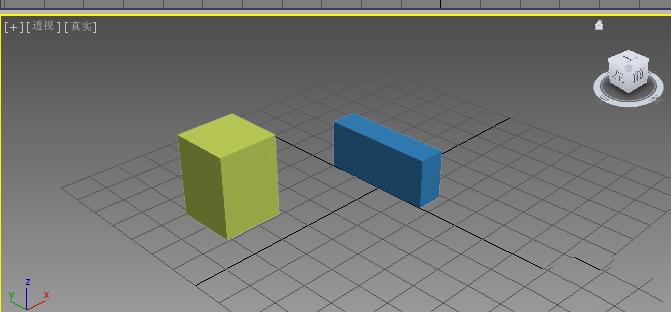 3Ds MAX两个模型设置某个部位对齐的操作教程截图