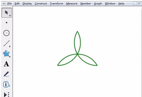 几何画板设计三星状图形的步骤截图