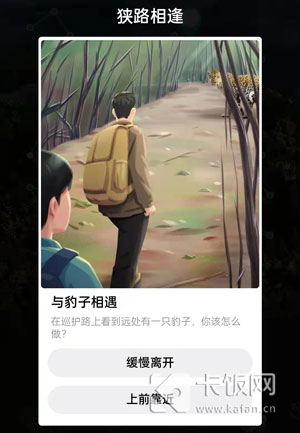 与豹子相遇应该怎么做。