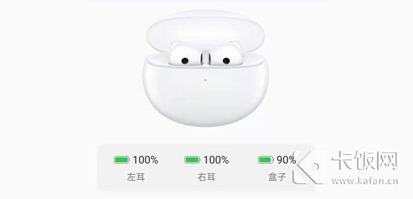 oppo enco air2怎么看电量。