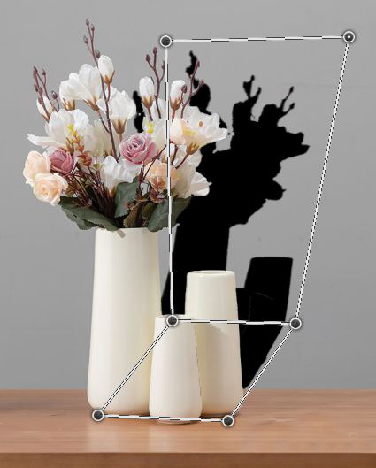 PS如何绘制花瓶转角透视阴影?PS绘制花瓶转角透视阴影方法教程截图