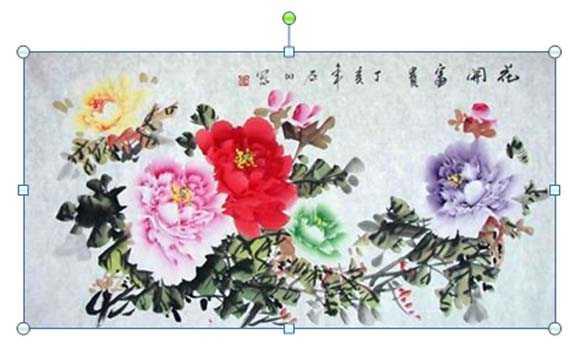 ps怎么将牡丹图转换为十字绣效果(1)