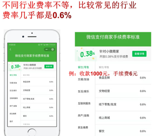 我来教你微信收款码收款手续费怎么算 。。