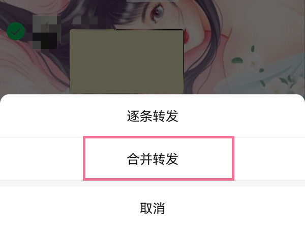 微信图片如何合并成聊天记录?微信图片合并成聊天记录的方法截图