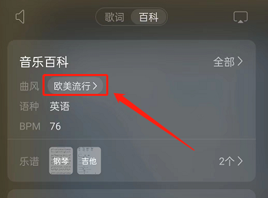 网易云音乐怎么查看曲风?网易云音乐查看曲风方法截图