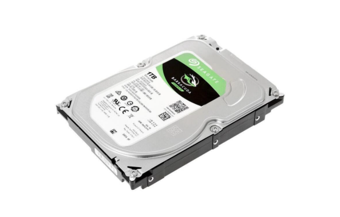 电脑新装的1TB硬盘只显示100G怎么回事？