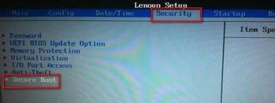 小编分享BIOS设置里uefi选项是灰色的怎么更改