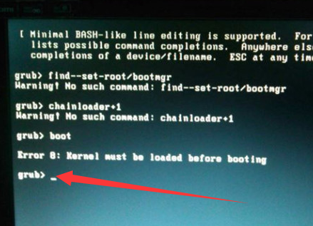 Win10专业版系统显示gurb错误进不了系统怎么办?