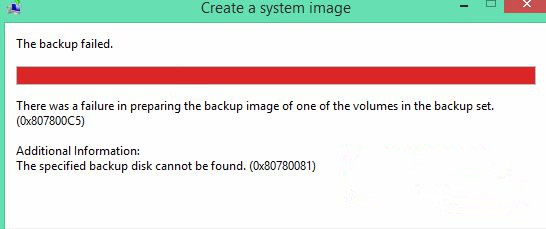小编分享Win8.1电脑无法创建系统映像备份该怎么办