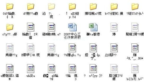 今天说说U盘出现乱码该怎么解决