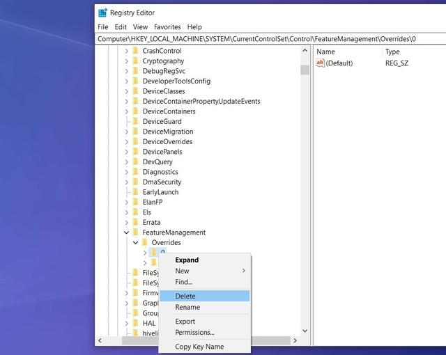 Win10 20H2怎么通过注册表开启新功能?