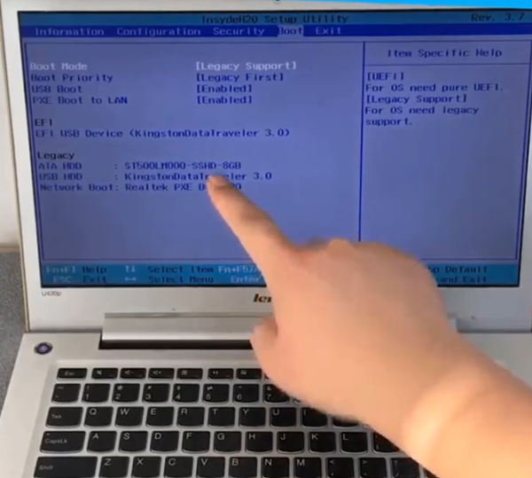 小编分享boot怎么设置u盘为第一启动项