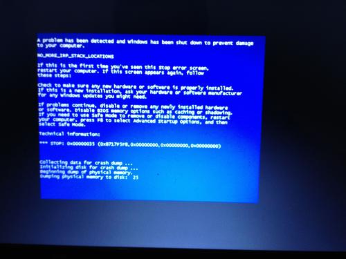 小编分享电脑蓝屏代码0x00000035怎么办