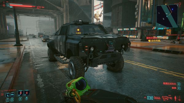 我来教你赛博朋克2077中怎么免费获得麦基诺巨兽越野车