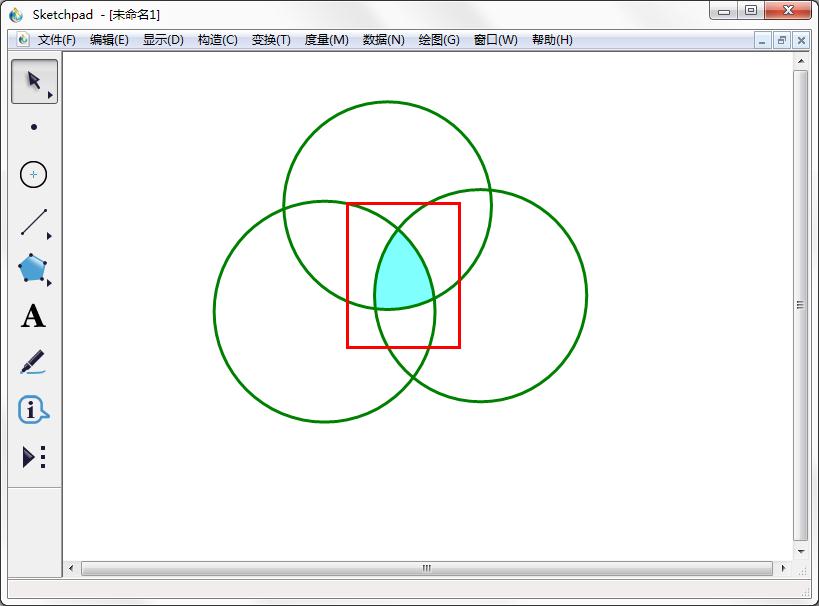 文氏图怎么画？一招小编分享用几何画板画文氏图