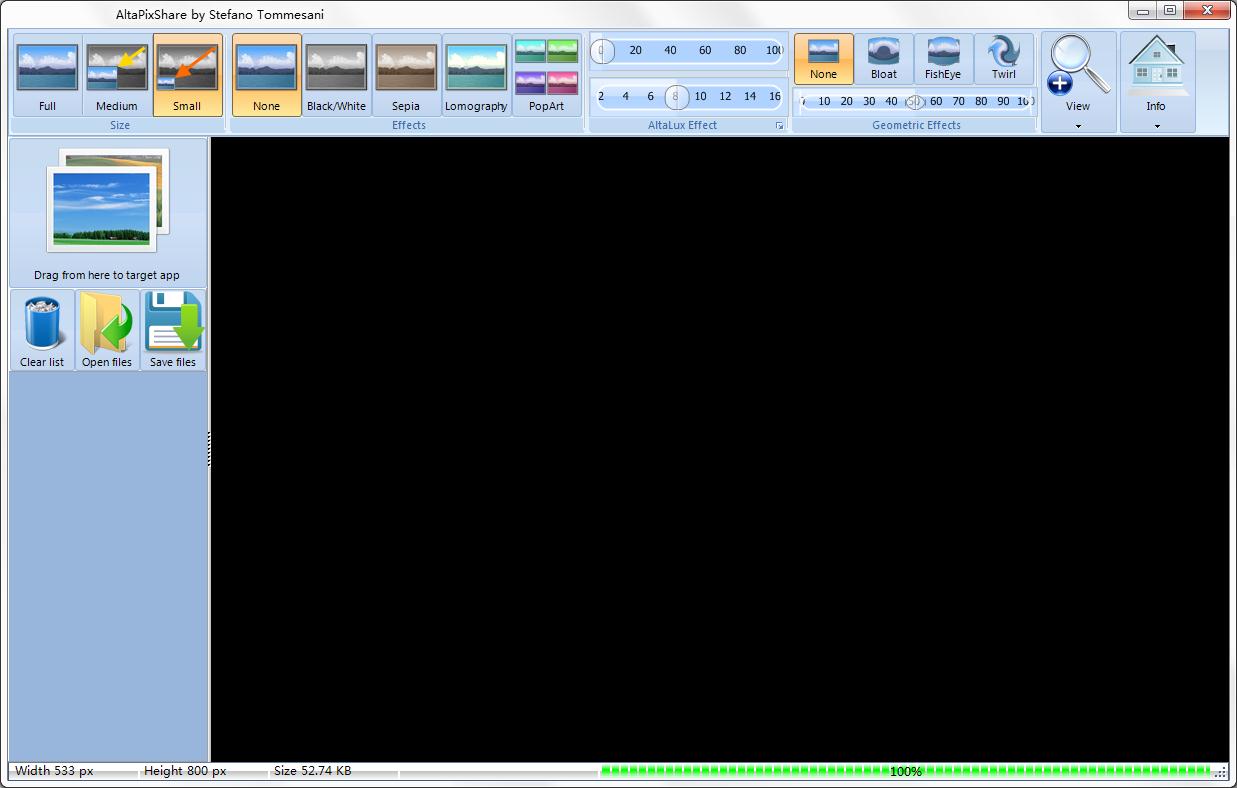 今天说说我来教你快速用AltaPixShare做鱼眼石特效图片