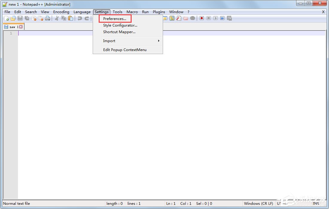 notepad++怎么设置中文?notepad++将默认语言设置为中文的方法