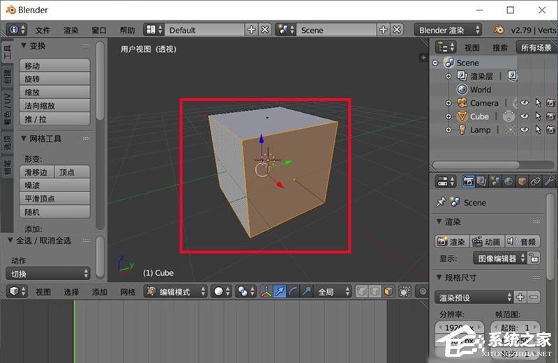 Blender编辑模型时如何删除面又保留顶点?