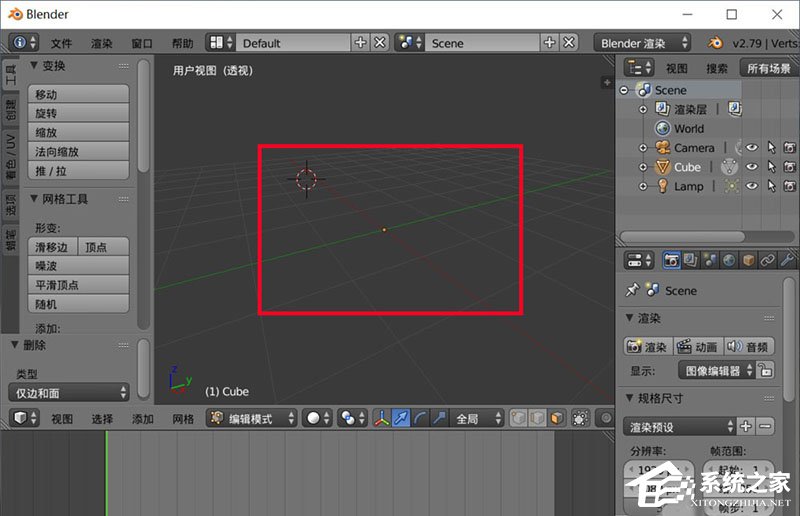 Blender编辑模型时如何删除面又保留顶点?