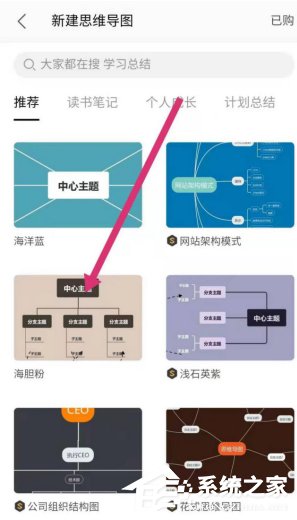 wps手机版怎么绘制思维导图?wps手机版绘制思维导图的方法