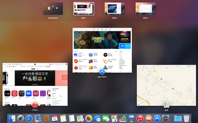 Mac OS中Mission Control有什么用？Mission Control的用途