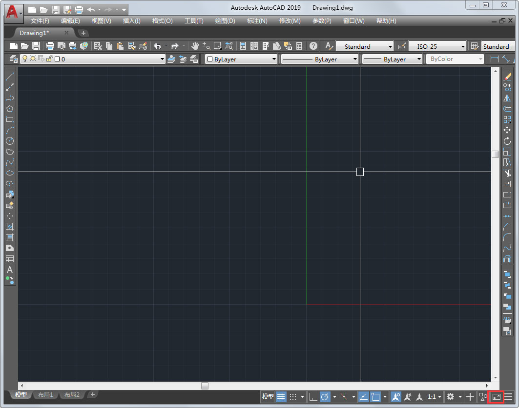 AutoCAD 2019怎么全屏显示?AutoCAD2019全屏显示的方法
