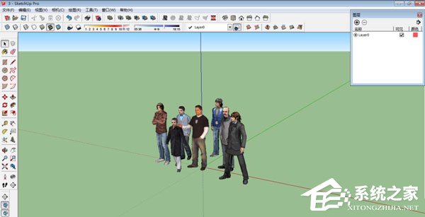 草图大师如何使用图层管理工具?图层管理工具的功能操作